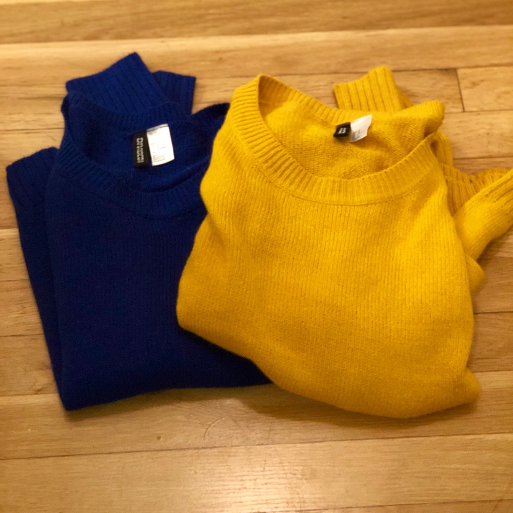 H&M knit sweaters (2 for 1)